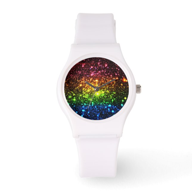 Rainbow Galaxy Watch (Front)
