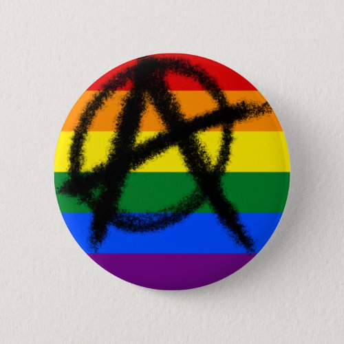 rainbow gay anarchy button