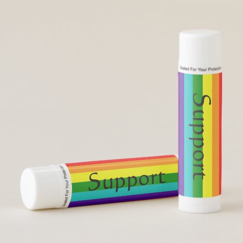 Rainbow Gay and sympathizers Lip Balm