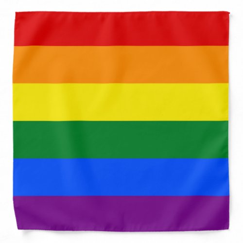 Rainbow Gay Pride Flag Bandana
