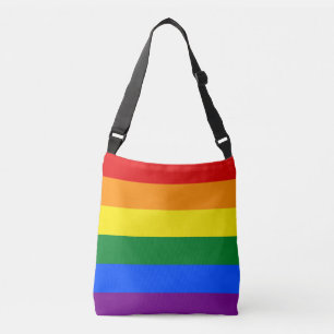 Rainbow Gay Pride Flag Crossbody Bag