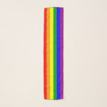 Rainbow Gay Pride Flag LGBTQ Scarf<br><div class="desc">This design was created through digital art. It may be personalized by clicking the customize button and changing the color, adding a name, initials or your favorite words. Contact me at colorflowcreations@gmail.com if you with to have this design on another product. Purchase my original abstract acrylic painting for sale at...</div>