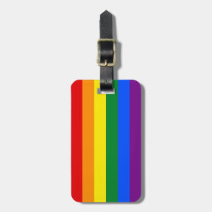 Rainbow Gay Pride Flag Luggage Tag