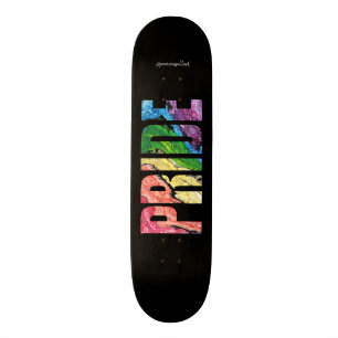 "Rainbow" Gay Pride Skateboard Deck
