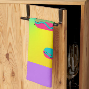 Rainbow Geo Mix Kitchen Towel