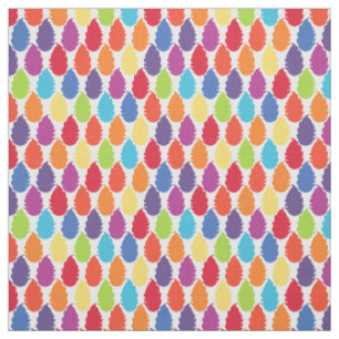 Rainbow Geometric Pattern Fabric