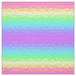Rainbow Geometric Stripes Fabric