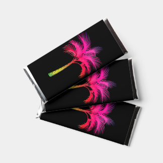 Rainbow Getaway Hershey Bar Favors