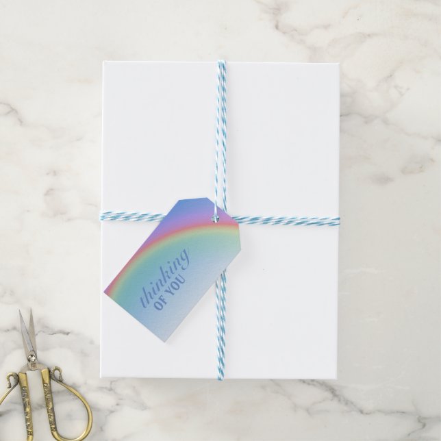 Rainbow Gift Tags (With Twine)