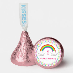 Rainbow Girl Any Age Birthday Hershey®'s Kisses®