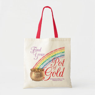 Rainbow Girls tote bag