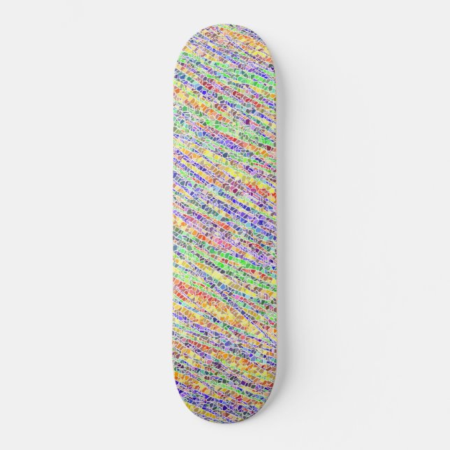 Rainbow Glass Skateboard (Front)