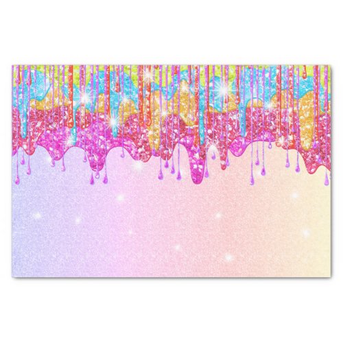 Rainbow glitter_bright color sparkle for birthday tissue paper