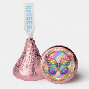 Rainbow Glitter Butterfly Hershey®'s Kisses®