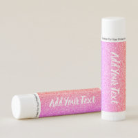 Rainbow Glitter DIY Keepsake Favor Custom Lip Balm