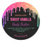 Rainbow Glitter Drips Body Butter Labels