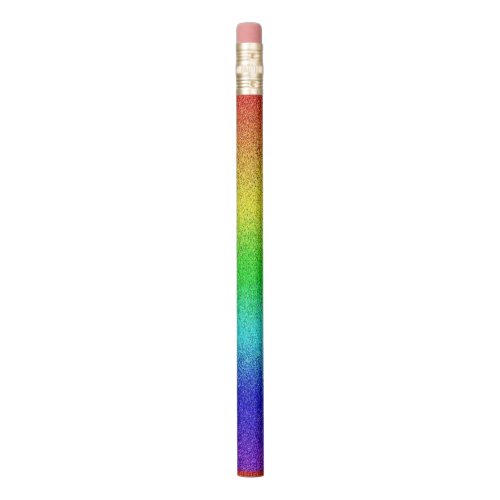 Rainbow Glitter Pencil