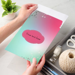 Rainbow Glitter Sparkle Gift Envelope Mailers