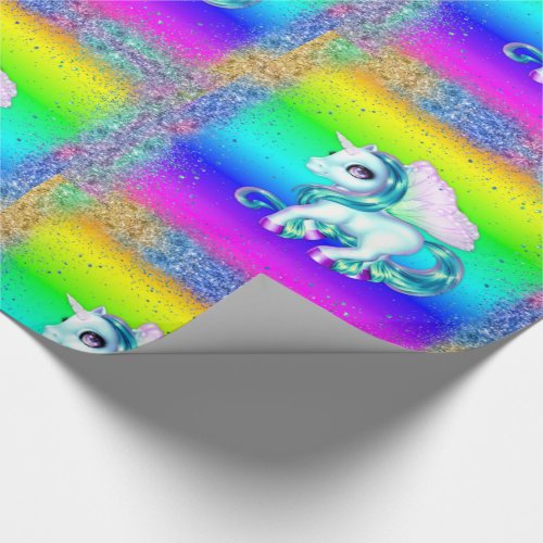 Rainbow Glitter Unicorns 