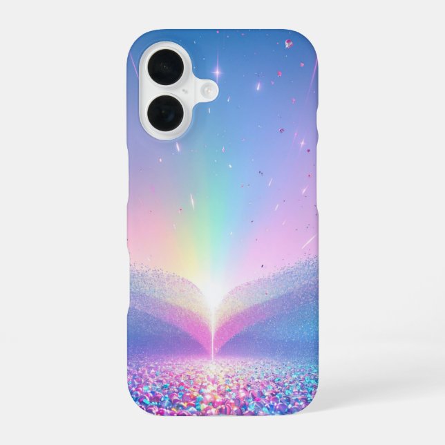 Rainbow Glow Fantasy Phone Case (Back)