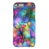 rainbow glowing lights iPhone 6 case