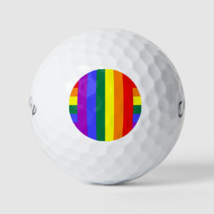 #rainbow golf balls