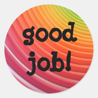 Good Job Stickers | Zazzle