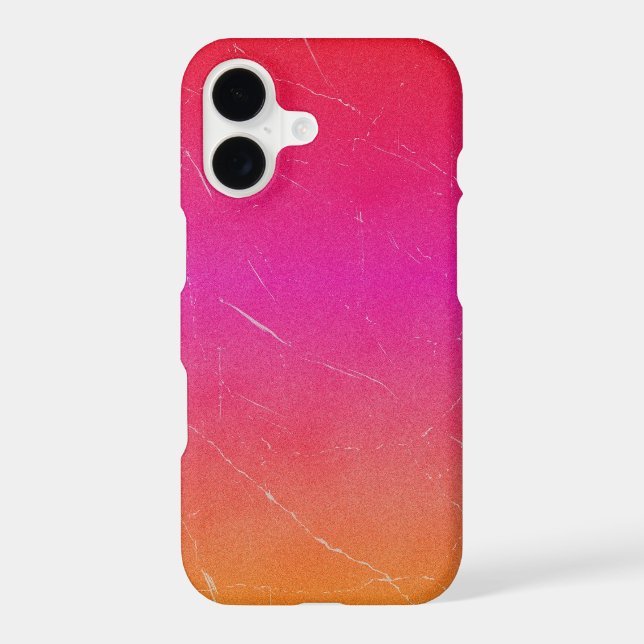 Rainbow Gradient Abstract Art Iphone Case (Back)