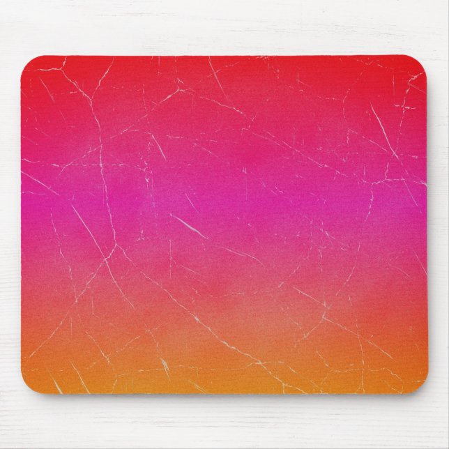 Rainbow Gradient Abstract Art Mouse Pad (Front)