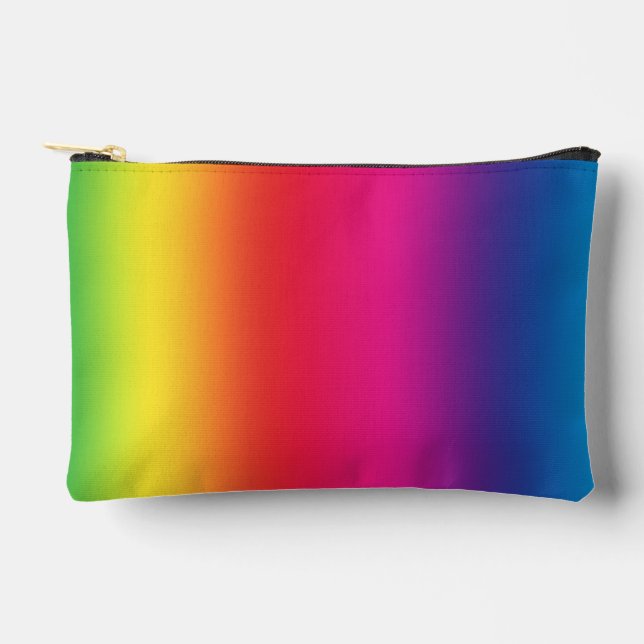 Rainbow Gradient Accessory Pouch (Front)