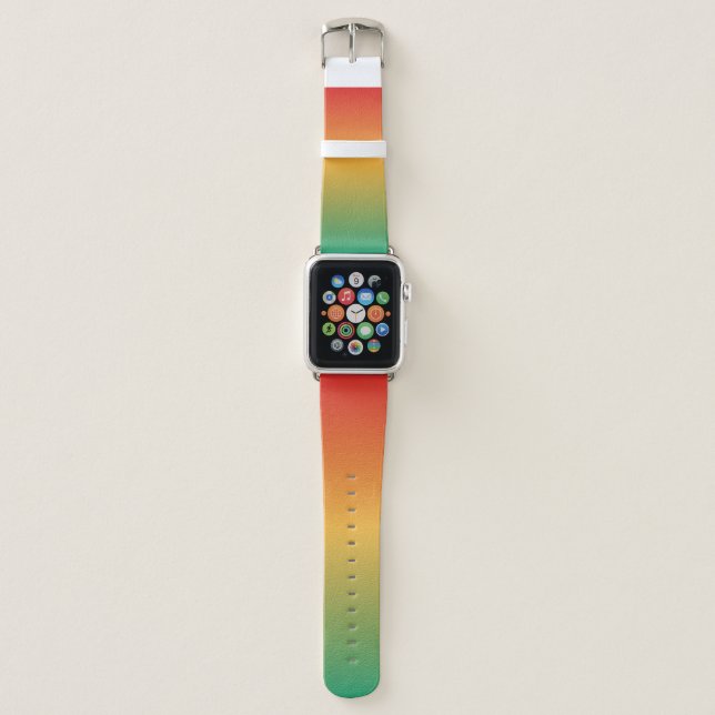 Rainbow Gradient Apple Watch Band (Front)