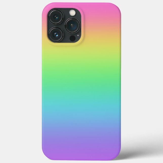Rainbow Gradient Case-Mate iPhone Case (Back)