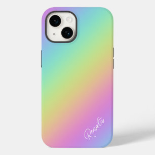 Rainbow Gradient Case-Mate iPhone 14 Case