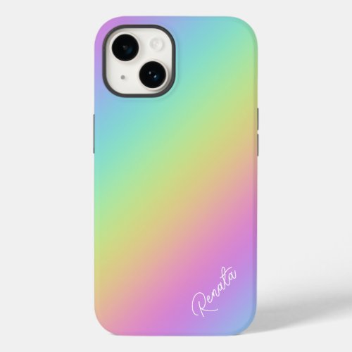 Rainbow Gradient  Case_Mate iPhone 14 Case