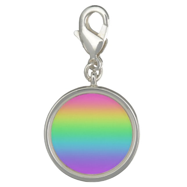 Rainbow Gradient Charm (Front)