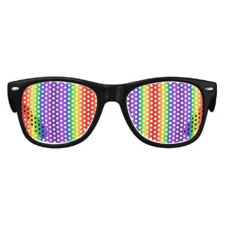 Rainbow Gradient Colorful Fun Kids Sunglasses