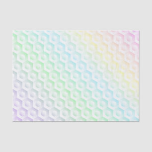Rainbow gradient colorful pastel watercolor tissue paper