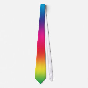 Rainbow Gradient - Customized Rainbows Template Tie