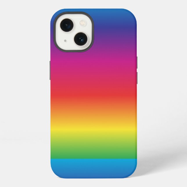 Rainbow Gradient Iphone Case (Back)