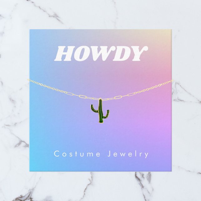 Rainbow Gradient Jewelry Display Card (Creator Uploaded)