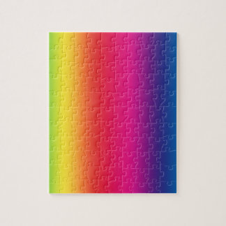 Rainbow Gradient Jigsaw Puzzle
