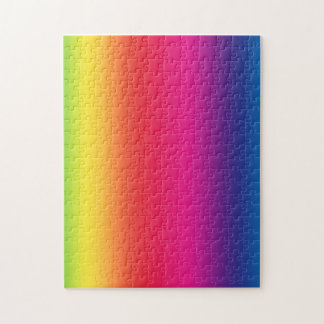 Rainbow Gradient Jigsaw Puzzle