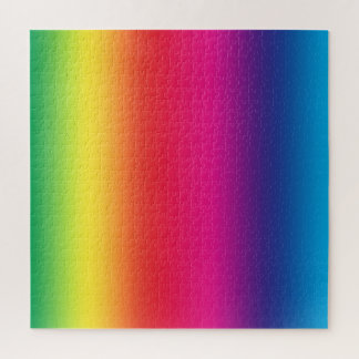 Rainbow Gradient Jigsaw Puzzle
