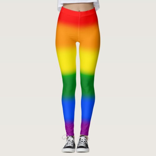 Rainbow Gradient Leggings