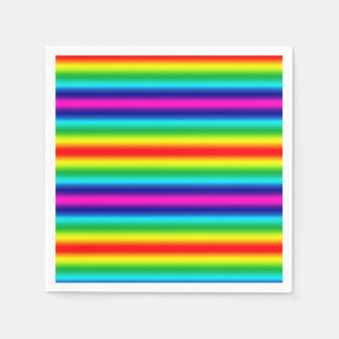 Rainbow gradient. napkins