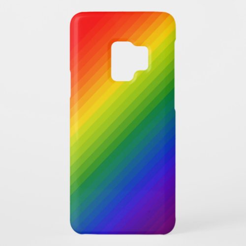 Rainbow Gradient Striped Case_Mate Samsung Galaxy S9 Case