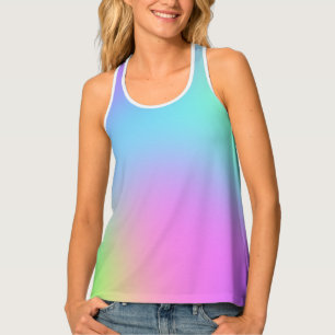 Rainbow Gradient Tank Top