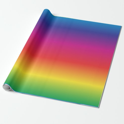 Rainbow Gradient Wrapping Paper