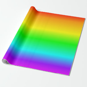 Rainbow Gradient Wrapping Paper