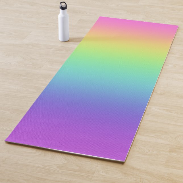 Rainbow Gradient Yoga Mat (In Situ)